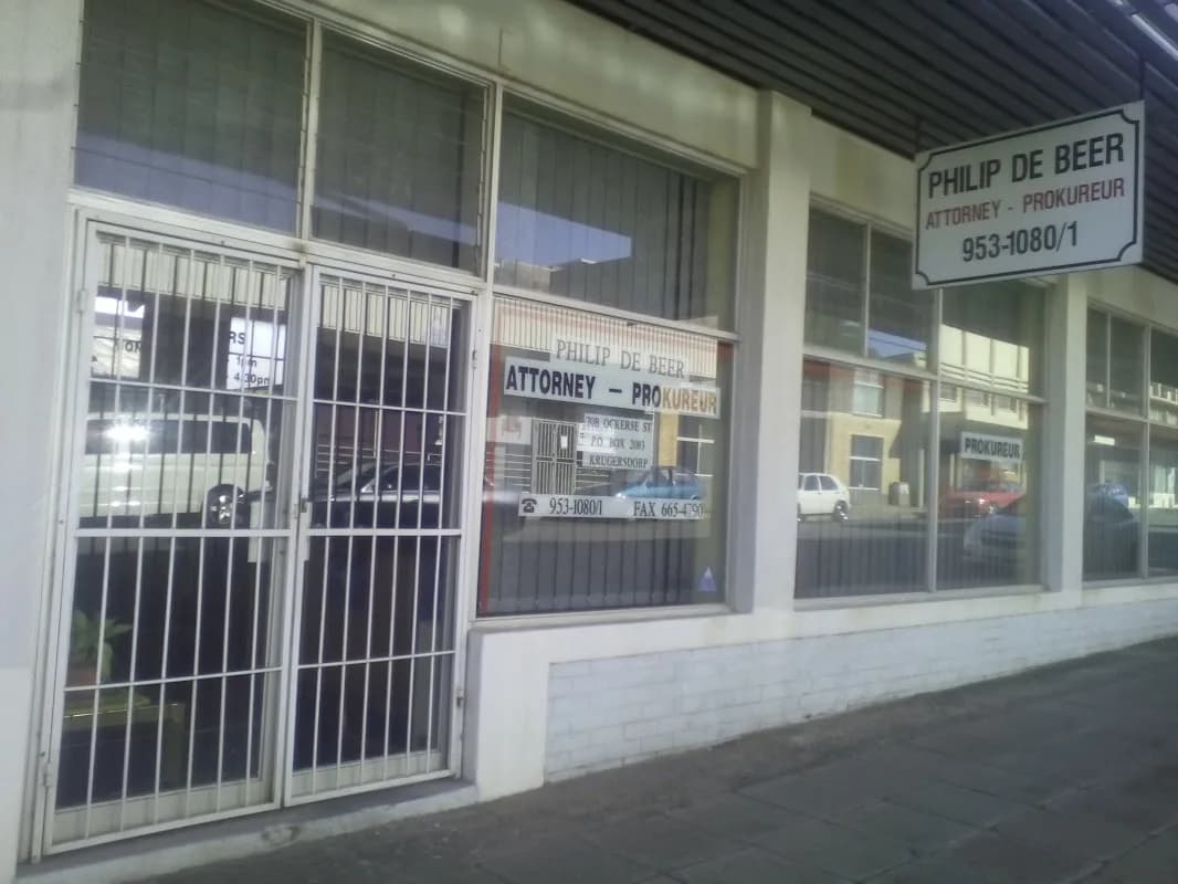 Philip De Beer Attorney in West Rand