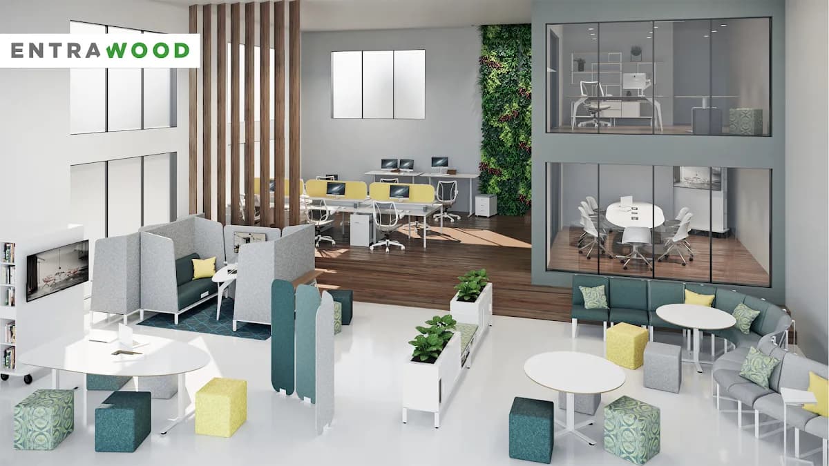 Entrawood Office Furniture Solutions Showroom in Kramerville