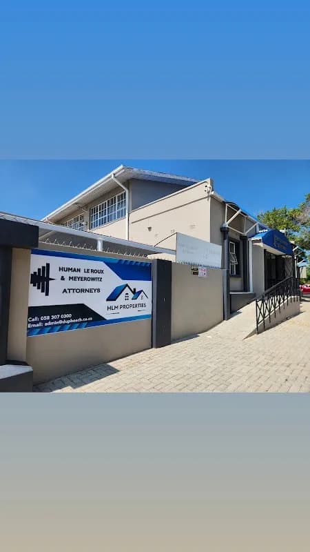 Human Le Roux & Meyerowitz Attorneys and Properties in Bethlehem CBD
