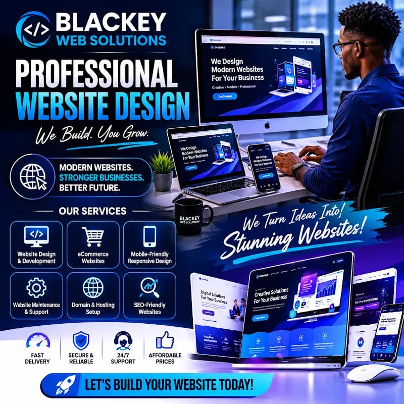 BLACKEY WEB Solutions in Rivonia