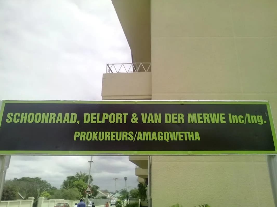 SCHOONRAAD, DELPORT & VAN DER MERWE Inc. in Uitenhage