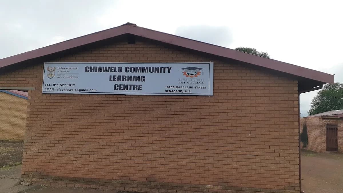 Chiawelo Community Learning Centre ABET in Diepkloof