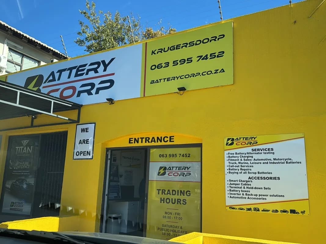 Battery Corp Krugersdorp in Krugersdorp CBD
