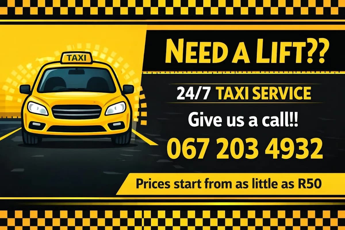 Twenty4Seven Taxi Services in Worcester CBD