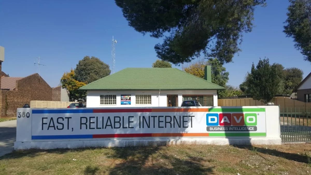 Davo Business Intelligence - fast reliable internet in Welkom CBD