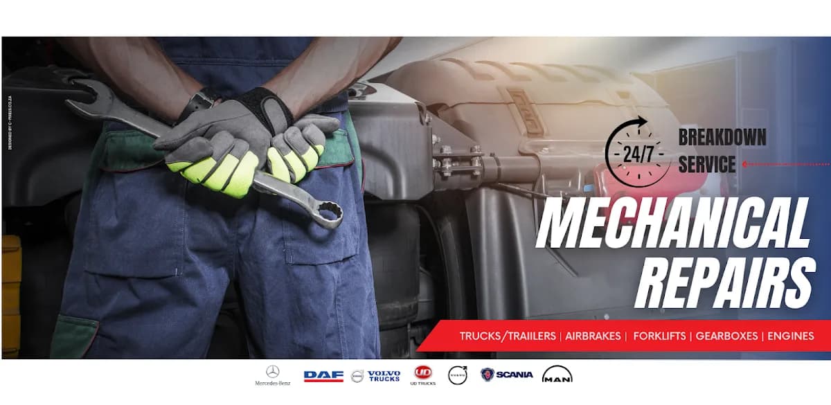 Gearpoint Truck Breakdown / Mechanical Repairs in Aerorand