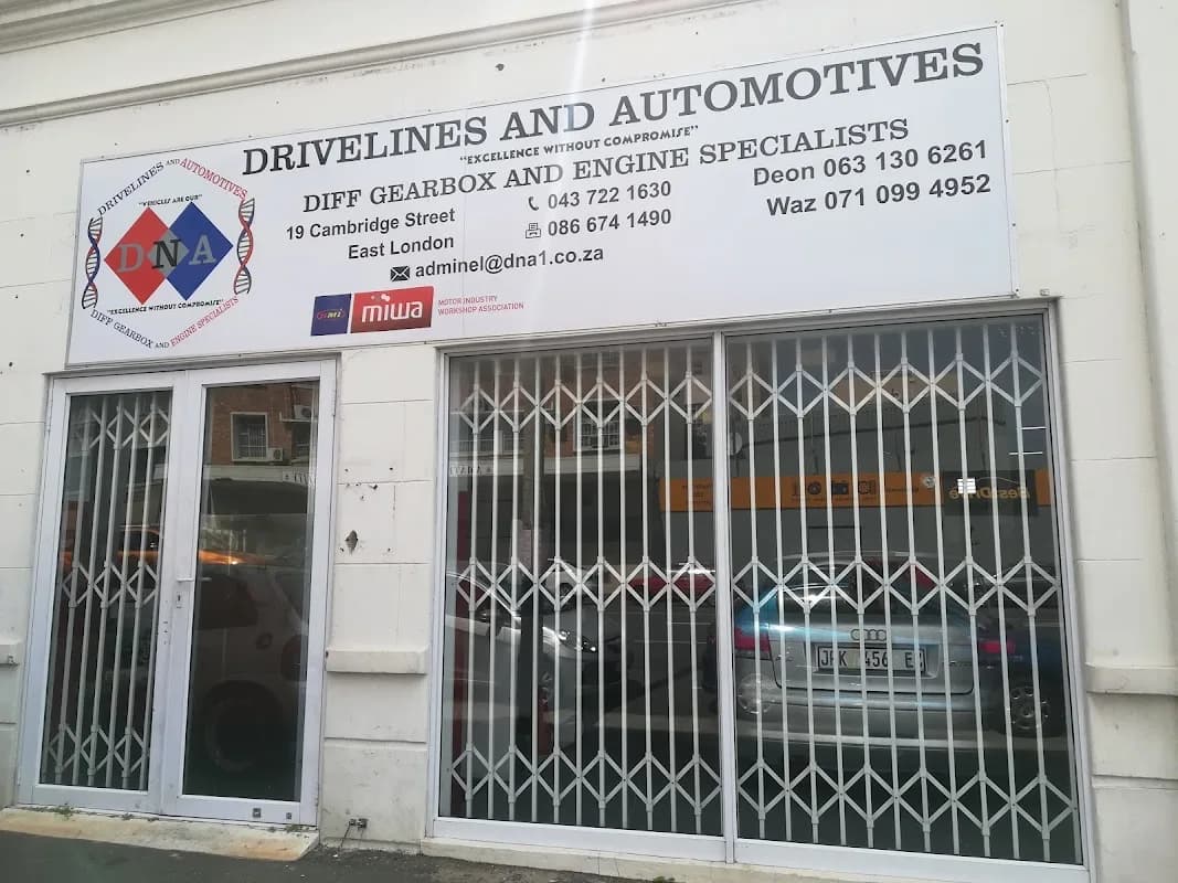 Drivelines and Automotives in East London CBD