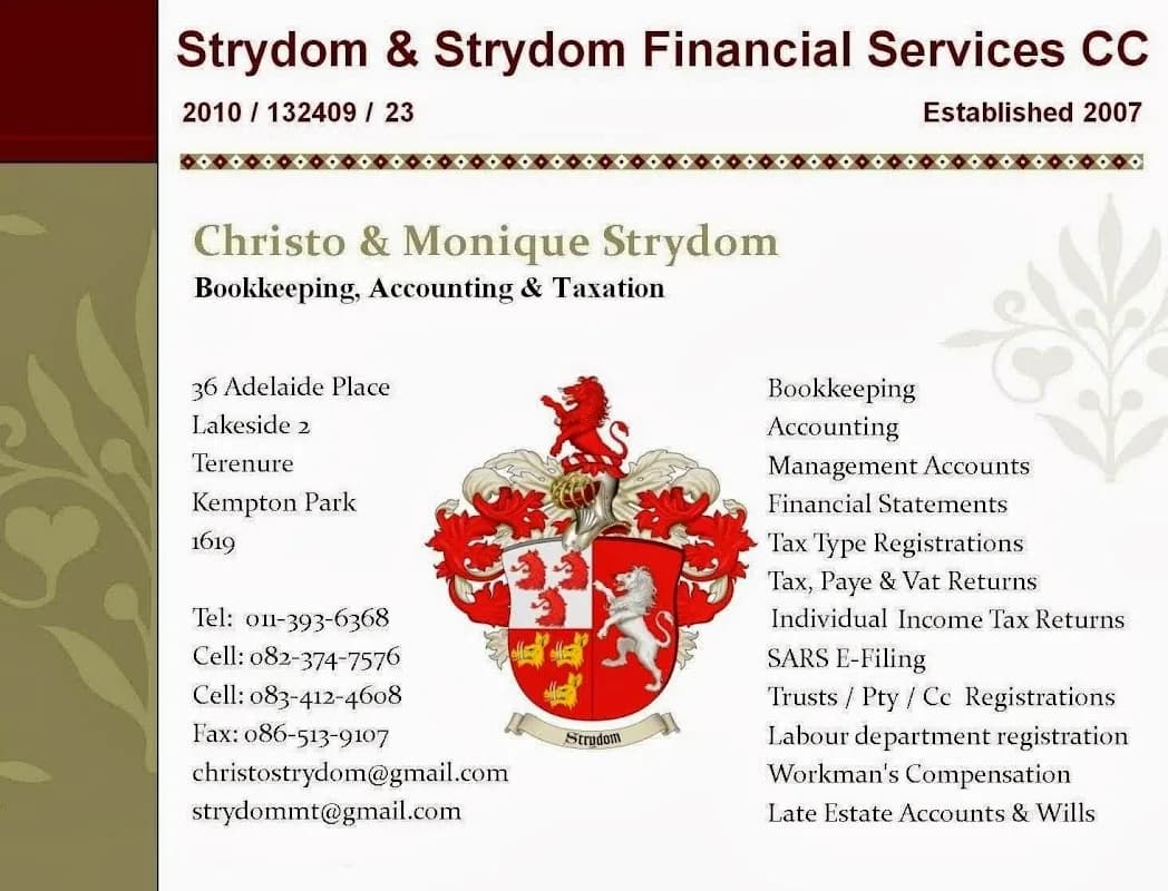 Strydom and Strydom in Kempton Park