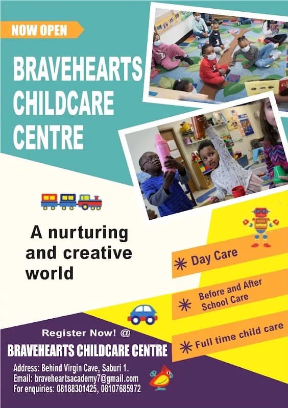 Bravehearts Childcare Centre in Dei-Dei
