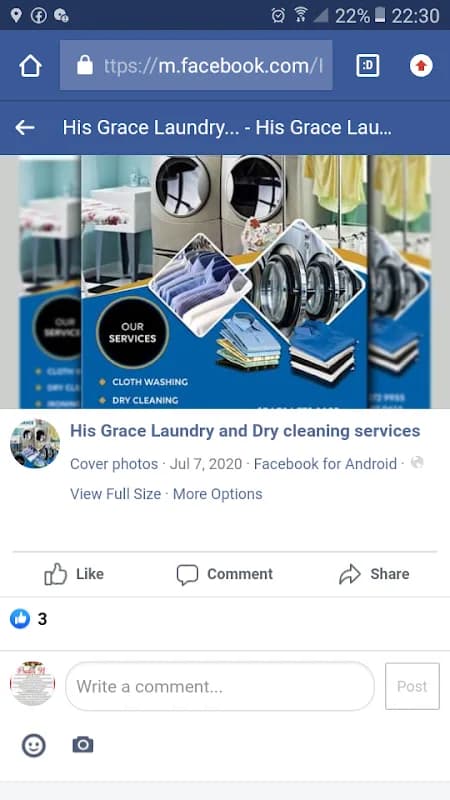 His grace laundry and cleaning services in Arcadia