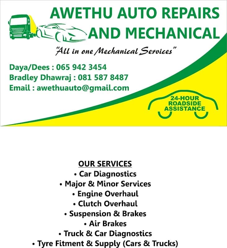 Awethu Auto Repairs and Mechanical (Pty) Ltd in Arboretum