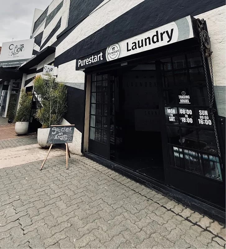Purestart laundry in Johannesburg CBD