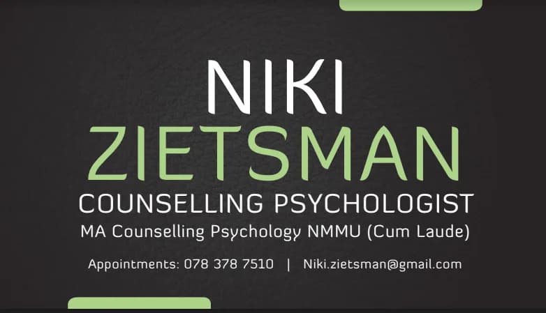 Niki Zietsman Psychology in Humewood