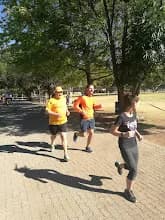 Welkom parkrun in Welkom CBD
