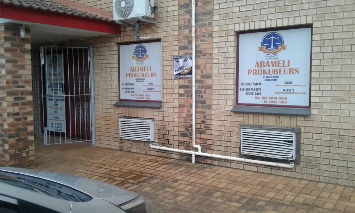 BB Khumalo Attorneys Empangeni in Empangeni