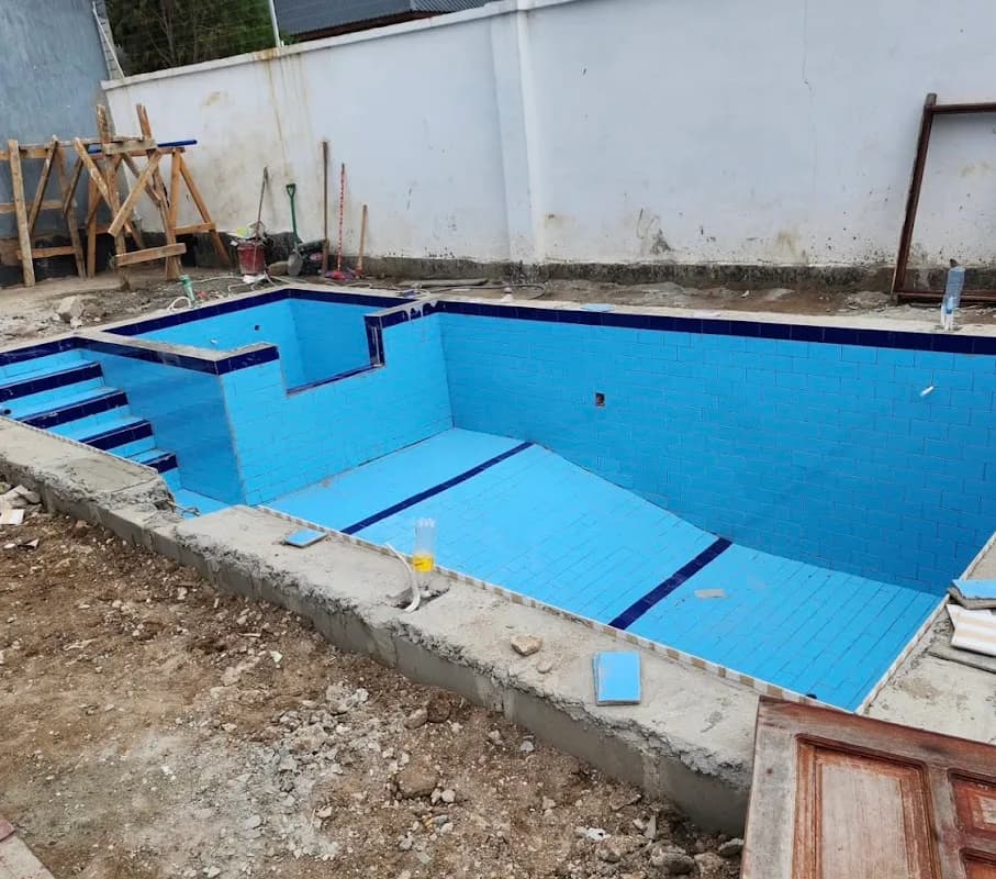 Prestige pool construction in Borokiri