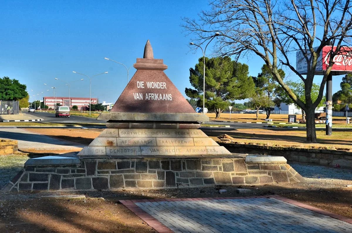 Afrikaans Language Monument, Welkom in Riebeeckstad