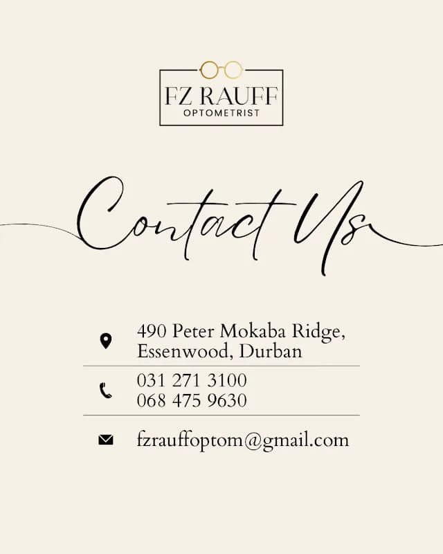 FZ Rauff Optometrist in Berea