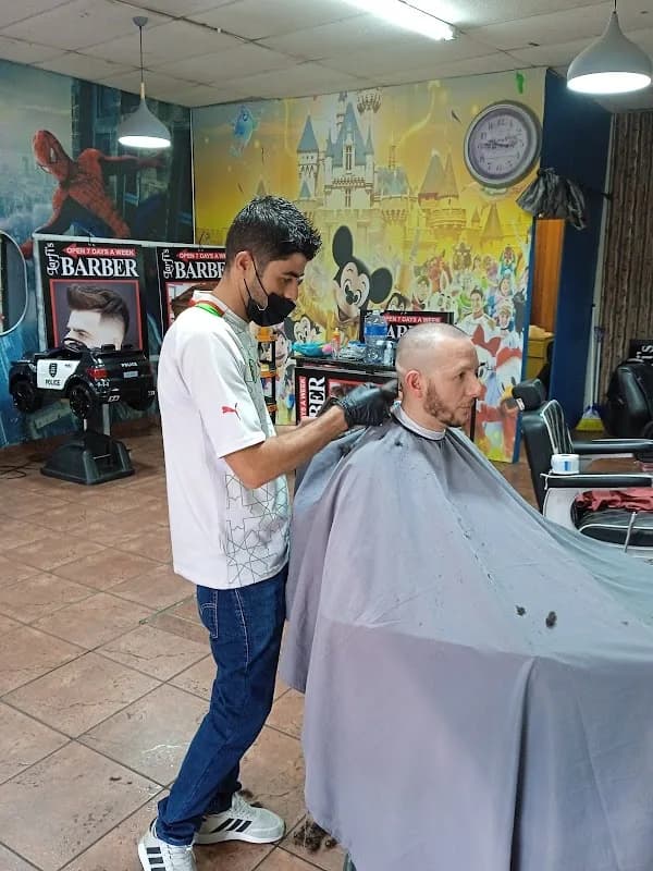 Larfi's barber shop at Annlin. Wonderboom in Wonderboom
