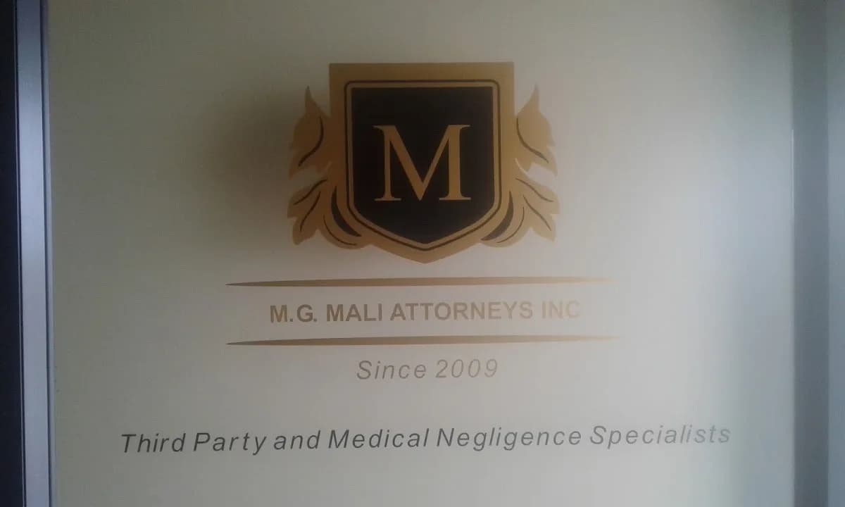 M.G. Mali Attorneys Inc. in Florida
