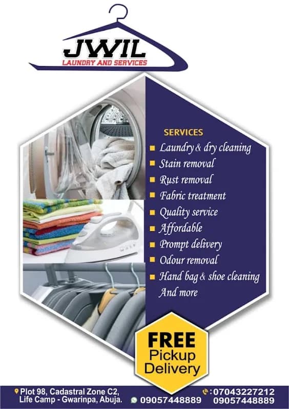 Jwil Laundry and Services in Life Camp