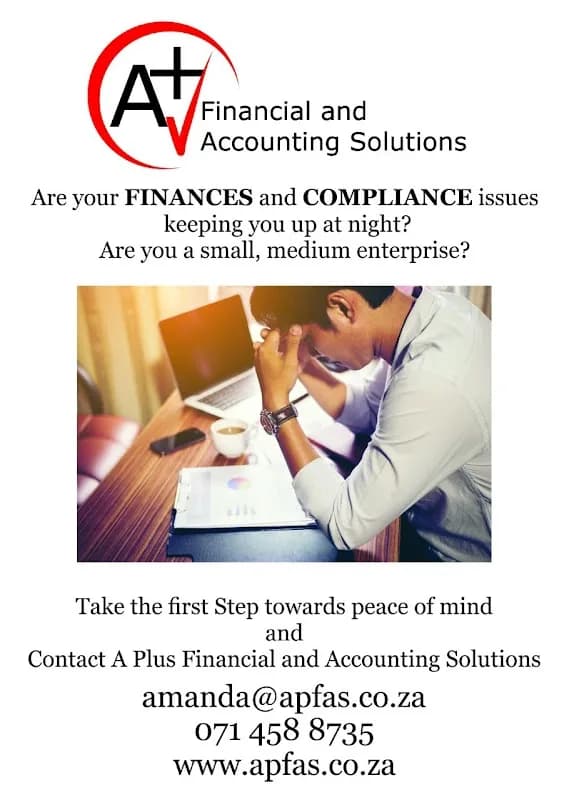 A Plus Financial and Accounting Solutions in Benoni
