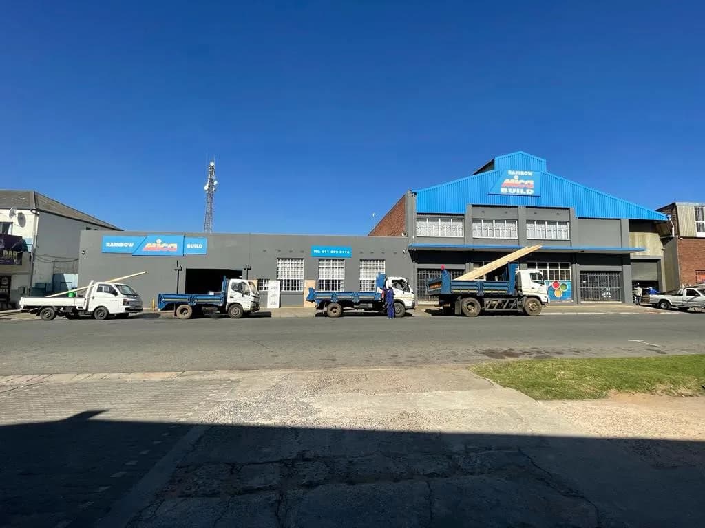 Rainbow Mica Build in Boksburg CBD