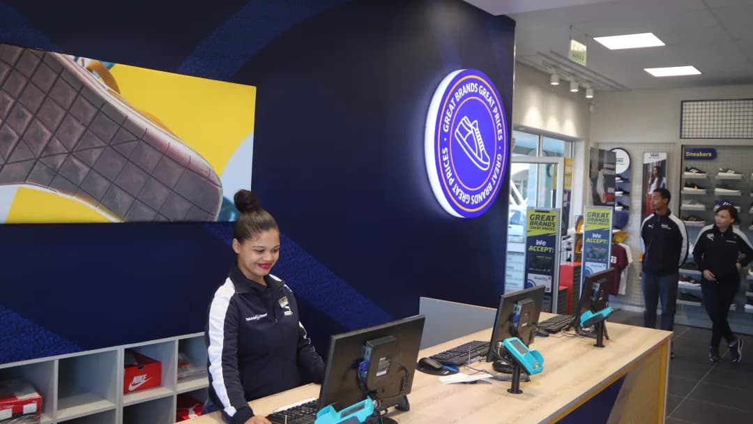 Tekkie Town Witbank CBD in eMalahleni CBD