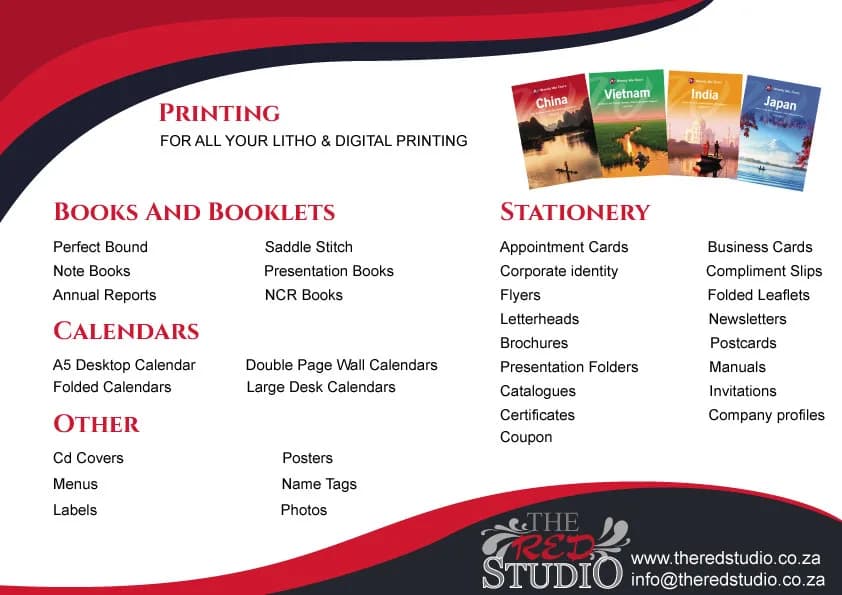 The Red Studio: Graphic Design & Social Media in Waterkloof