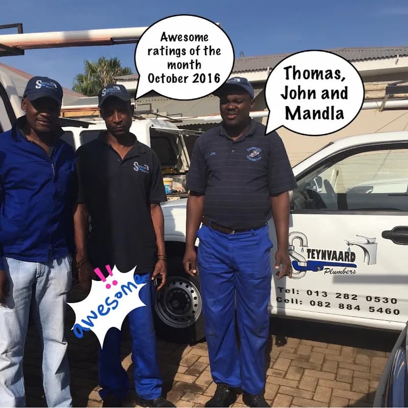 Steynvaard Plumbers Middelburg in Aerorand