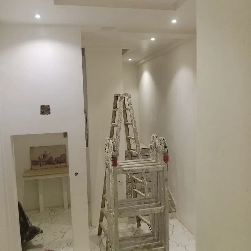 Painting & Screedinig in Games Village