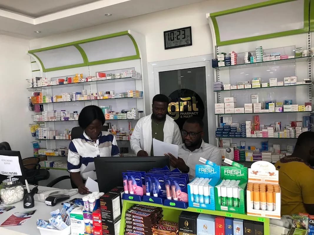 GRIT PHARMACY AND MART in Abelenkpe