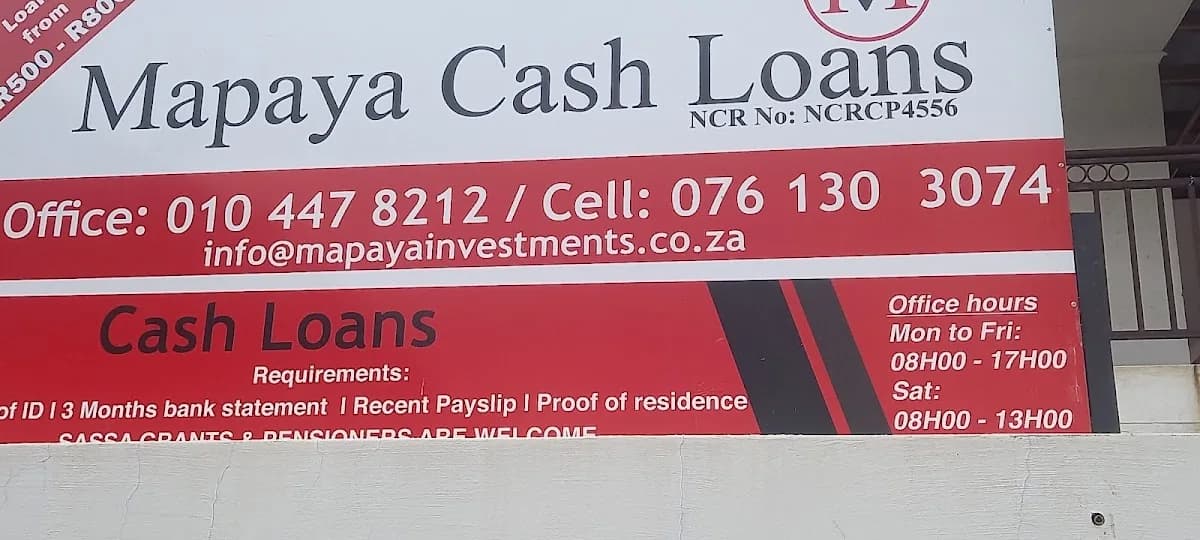 Mapaya Investments in Esther Park