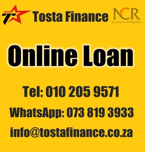 Tosta Finance Online Loan in West Rand
