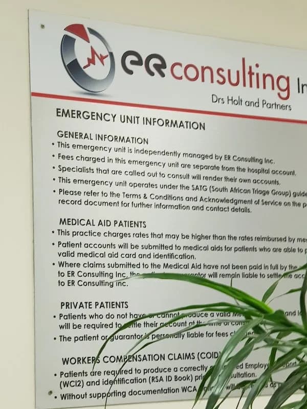 E R Consulting Inc in Nelspruit CBD