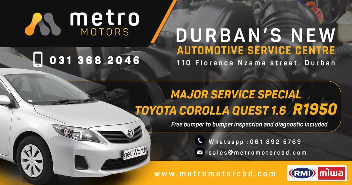 Metro Motors CBD in Durban CBD