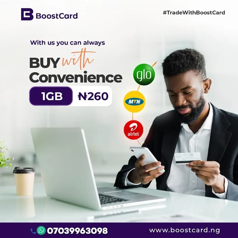 BoostCard Data in Amuwo-Odofin