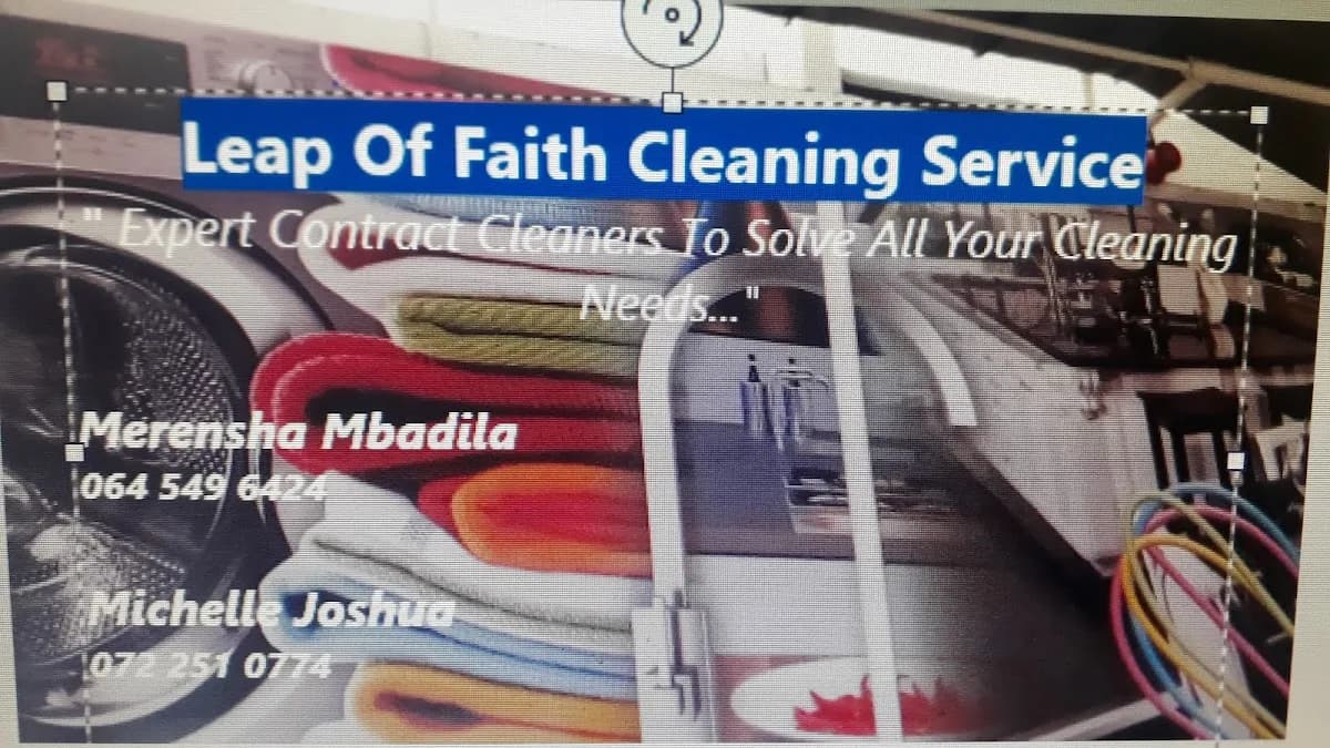 Leap of faith Cleaning services in Parow