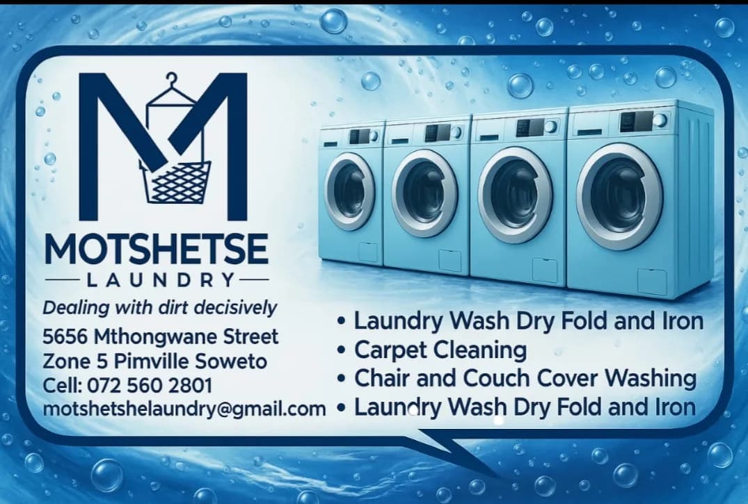 MOTSHETSHE LAUNDRY SERVICE in Soweto