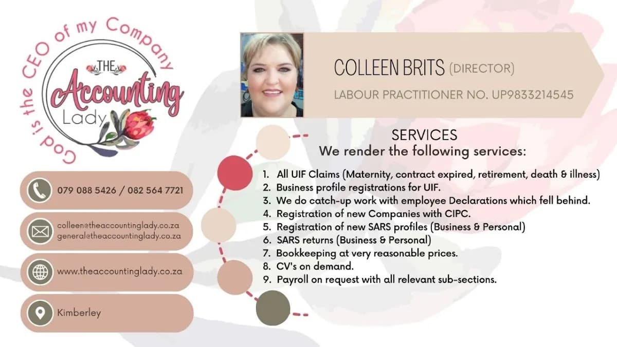 The Accounting Lady in Galeshewe