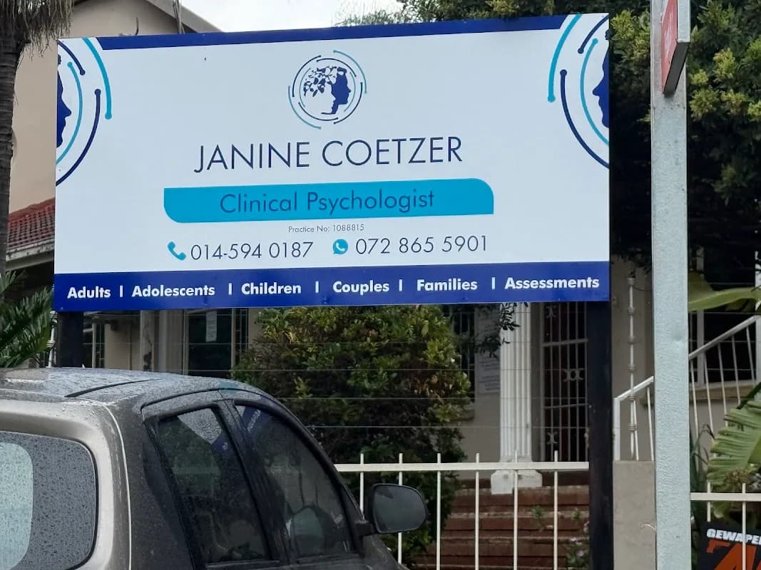 Janine Coetzer Clinical Psychologist in Rustenburg CBD