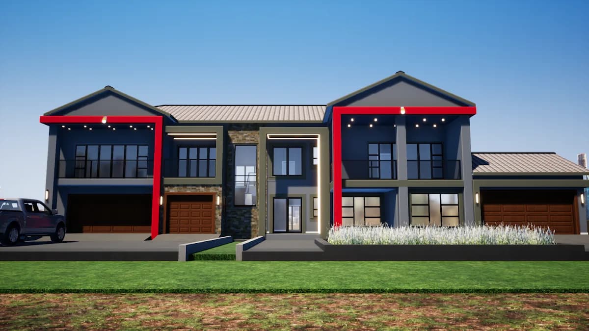 Manzini house plan in Aerorand
