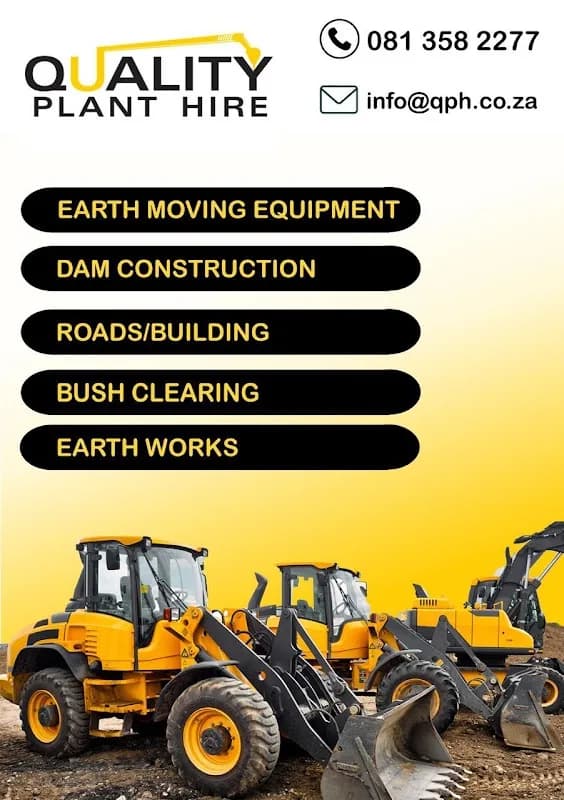 Quality Plant Hire in Haenertsburg