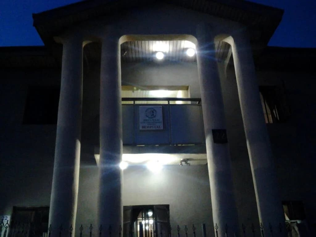 Mezonel Hospital in Aguda