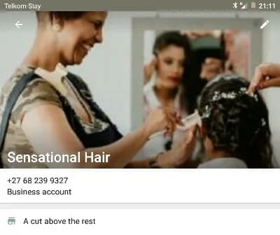 Sensational hair in Uitenhage CBD