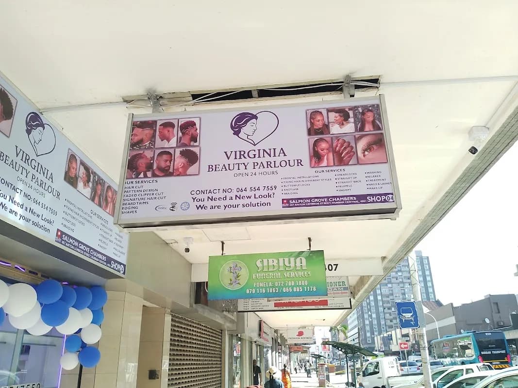 Viginia Beauty Parlour in Durban CBD
