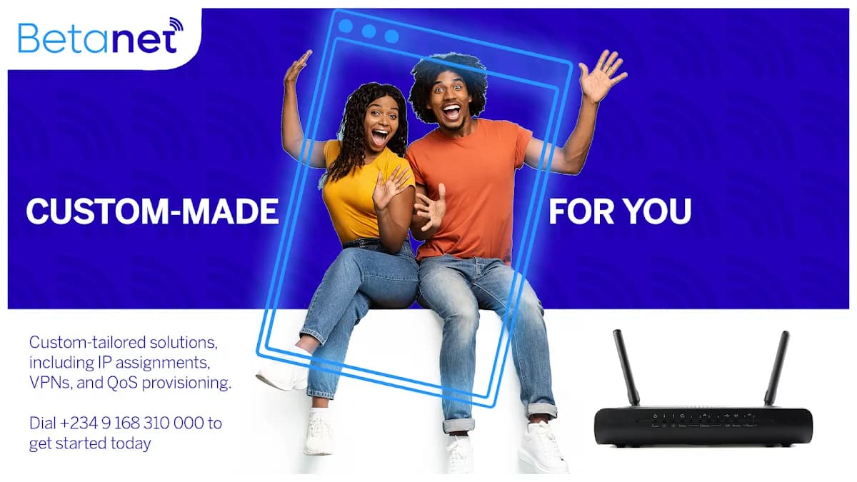 Beta Network Solutions (BetaNet247 Limited) in Ibeju