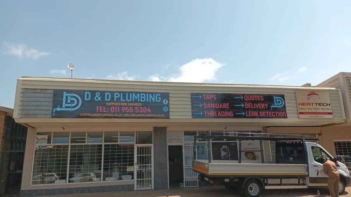 D&D Bathroom and Plumbing Supplies in Krugersdorp CBD