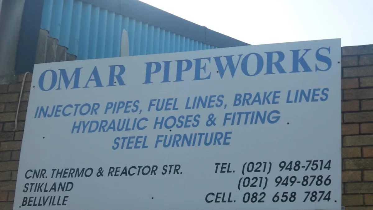 Omar Pipeworks in Tyger Valley