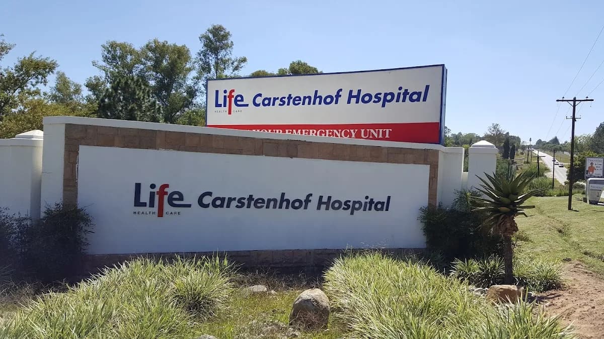 Life Carstenhof Hospital in Wierda Park
